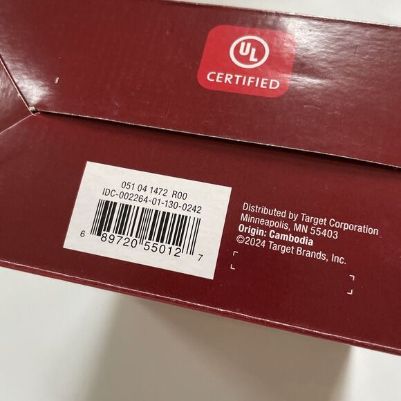 SET 2 Wondershop Icicle Lights Target 200 Clear HEAVY DUTY Indoor/Outdoor 13ft - Picture 7 of 7